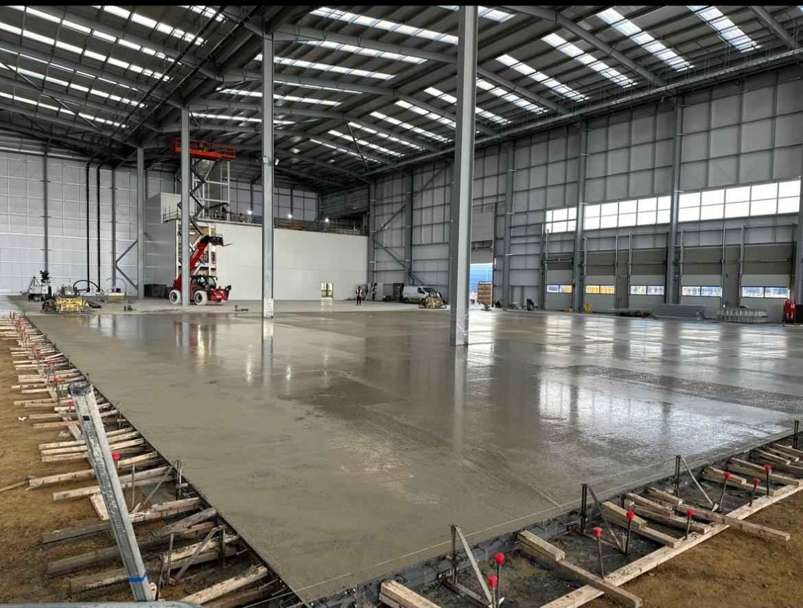 Armour Joints in concrete flooring